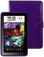 Visual Land Prestige ELITE 7Q-KC - 7" Quad Core 8GB Android Tablet with Keyboard Case, KitKat4.4, Google Play (Purple)