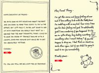 Quiplip Handwritten Yours Truly Birthday Cards, 6-Pack (YT12156PCK)