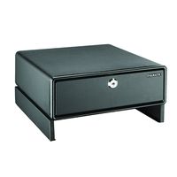 STEELMASTER LockIt Monitor Riser with Locking Door, Black (264656004)