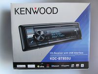 KDC-BT855U Car CD/MP3 Player - 88 W RMS - iPod/iPhone Compatible - Single DIN