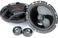 JVC CS-DR1700C 360W Peak (55W RMS) 6.75a 2-Way Factory Upgrade Component Speakers (Does Not Include Crossovers) - Pair