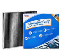 Spearhead Premium Breathe Easy Cabin Filter, Up to 25% Longer Life w/Activated Carbon (BE-183)