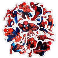 Laptop Stickers for Kids(32pcs),Superhero Spiderman Stickers for Water Bottles,Vinyl Stickers for Laptop Skateboard Luggage Decal Stickers Pack