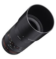 Rokinon 100mm F2.8 ED UMC Full Frame Telephoto Macro Lens with Built-in AE Chip for Nikon Digital SLR Cameras