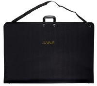 Juvale Art Portfolio Case with Handles - Artist Portfolios Case - Drawing Painting Sketch Bag Zipper Pocket Students Artists - Black, 35 x 24 x 1.5 Inches