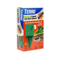 TERRO T1812 Outdoor Liquid Ant Killer Bait Stakes - 8 Traps
