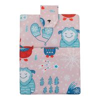 Christmas Winter Pattern Book Sleeve - Size 8.5"x 11", Book/Planner/iPad Mini/Kindle Protecting Cover