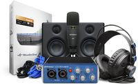 PreSonus AudioBox Studio Ultimate Bundle Complete Hardware/Software Recording Kit with Studio Monitors