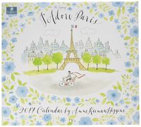 Legacy Publishing Group 2017 Wall Calendar, J'Adore Paris