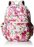 Kipling womens Seoul Go Laptop Backpack, Padded, Adjustable Backpack Straps, Zip Closure, blushing posies, One Size