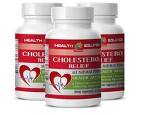 Metabolism and Nutrition - Cholesterol Relief - Cholesterol Pure - 3 Bottles (180 Capsules)