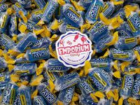 Jolly Rancher Blue Raspberry - 1 lb of Individually Wrapped Assorted Fresh Bulk Candy with Refrigerator Magnet