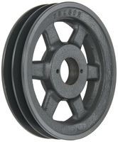 Browning 2BK80H Bushed Classical Gripbelt Sheave, 4L or A, 5L or B Belt, 2 Grooves, Uses H Bushing