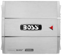 BOSS Audio Systems CHM2000 CHAOS 2000-Watt Monoblock, Class AB 2 to 8 Ohm Stable Monoblock Amplifier with Remote Subwoofer Level Control