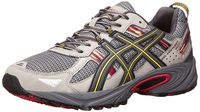 ASICS Men's Gel-Venture 5-M, Light Grey/Graphite/Red, 9.5 M US