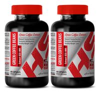 Green Coffee Bean Extract for Weight Loss 800mg - Green Coffee Bean Extract 800 MG - for Fat Burning (2 Bottles)