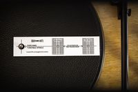 Turntable Phonograph LP Phono Cartridge Stylus Alignment Protractor Tool | High Contrast (VTA Sold Separately)