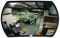 See All RR2030 Round Rectangular Glass Indoor Convex Security Mirror, 30" Length x 20" Width (Pack of 1)