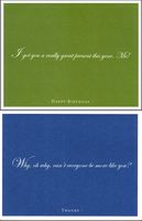 Quiplip The Semimental Collection 6) Greeting Cards