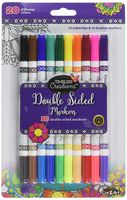 Cra-Z-Art Timeless Creations Adult Coloring, 10ct Double Ended Markers (10188PDQ-48)