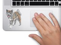Dog #2 akita inu 3x3.4 inches sticker decal die cut vinyl - Made and Shipped in USA
