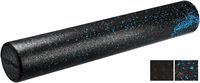 AmazonBasics High-Density Round Exercise Therapy Foam Roller - 36 Inches, Blue Speckled