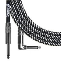 Spectraflex Original Series Right Angle Instrument Cable, 6 Foot, Black