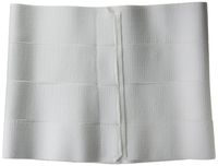 Rolyan Antimicrobial Binder, 4 Panel 12", Small/Medium, Supports The Back & Spine, Antimicrobial Brace Promtoes Spinal Alignment & Pain Relief, Abdominal Binder Inhibits Chest & Torso Movement