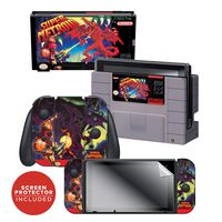 Controller Gear Officially Licensed Nintendo Switch Skin & Screen Protector Set - Super Metroid - Nintendo Switch