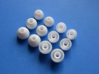 12 S/M/L White Replacement Eartips Compatible with Monster Beats Dr Dre Tour Powerbeats urBeats 2 Heartbeats 2 DiddyBeats Turbine Pro Gratitude DNA VEKTR iSport Victory Immersion Inspiration