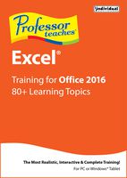 Professor Teaches Excel 2016 [Download]