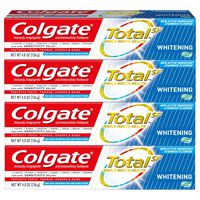 Colgate Total Whitening Toothpaste Gel - 4.8 Ounce (4 Pack)