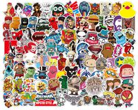 Cool Stickers,100Pcs,Waterproof Vinyl Stickers, for Car, Motorcycle, Bicycle, Luggage, Skateboard, Door, Window, Graffiti Laptop Stickers Decal Patches ...