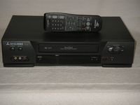 MITSUBISHI HS-U430 VCR, 4 H ead, Hi-Fi Stereo, Remote Control.