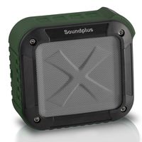 NeeGo Outdoor Portable Bluetooth Speaker Waterproof with SD Memory Card Slot, FM Radio and 12 Hour Playtime 5W Audio Driver, Pairs with All Bluetooth Devices