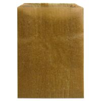 Hospeco KL Waxed Kraft Feminine Hygiene Liner Bag with Gusset ,10.25" x 7.5" x 3.5",(Case of 500)