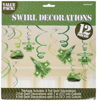 Camouflage Decorative Swirl Value Pack, Party Favor