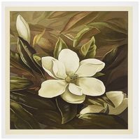 3dRose Magnolia Grandflora - Greeting Cards, 6 x 6 inches, set of 12 (gc_18938_2)