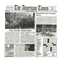 Black Cat Avenue Wax Coated Deli Sandwich Wrap Paper Food Basket Liners, 12"x12", Newspaper, 100-Pack