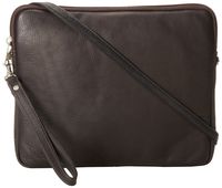 Piel Leather Ipad Sleeve, Chocolate, One Size