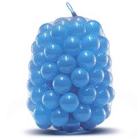 Outdoor Heights Ball Pit Balls - Phthalate and BPA Free - Crush Proof Plastic Pit Balls - Kiddy Trampoline Balls for Ball Pit and Bounce House Ball