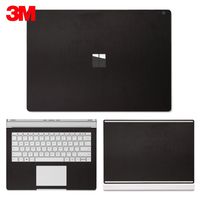SopiGuard Microsoft Surface Book 2 (15") Carbon Fiber Precision Edge-to-Edge Coverage Easy-to-Apply Vinyl Skin Sticker Wrap (3M Matrix)