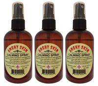 Angry Skin Calming Spray Eczema & Psoriasis for Dry Irritated Skin Itch Relief and Dermatitis Zinc Pyrithione (ZnP) Formula Promotes Healing Calms Redness Itching 110 ml / 3.72 (3 Pack Save $13.00)