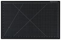 Dahle Vantage 10673 Self-Healing 5-Layer Cutting Mat Perfect for Crafts and Sewing 24" x 36" Black Mat