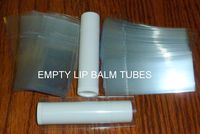 50 Clear Shrink Wrap Bands Sleeves for Lip Balm (Chapstick) Tubes - Tamper Evident Safety Seal