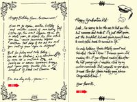 Quiplip Handwritten Yours Truly Birthday Cards, 6-Pack (YT02196PCK)