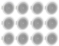 (12) JBL 8124 4" Full Range Commercial 70V/100V 6w Ceiling Speakers 4 Restaurant