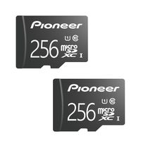 Pioneer 256GB microSD Classic with Adapter - C10, U1, Full HD Memory Card (2 Pack)