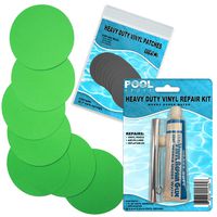 Pool Above Heavy Duty Vinyl Repair Patch Kit for Inflatables Boat Raft Kayak Air Beds