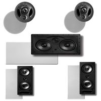 Polk Audio 900-LS High Performance in-Celing Speakers (Pair), Polk Audio 265-RT in-Wall Speakers (Pair) Plus A Polk Audio 255C-LS Center Channel Speaker